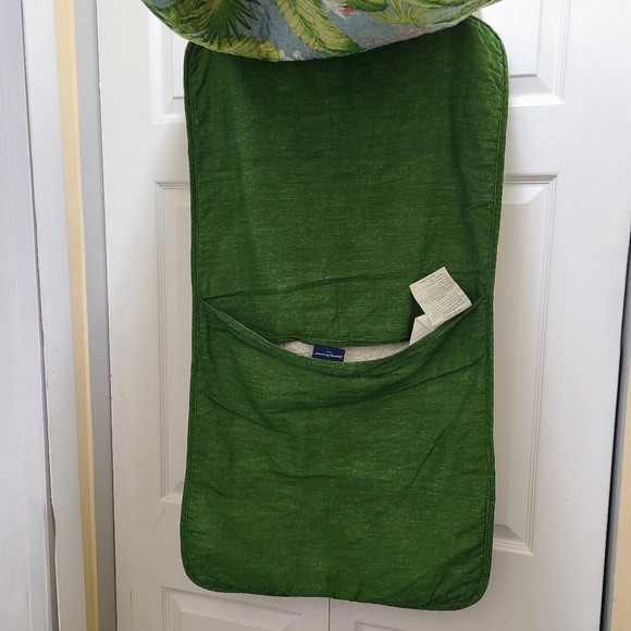 Pair Tommy Bahama Aregada Dock Tropical Floral Quilted‎ King Pillow Shams - Picture 6 of 11